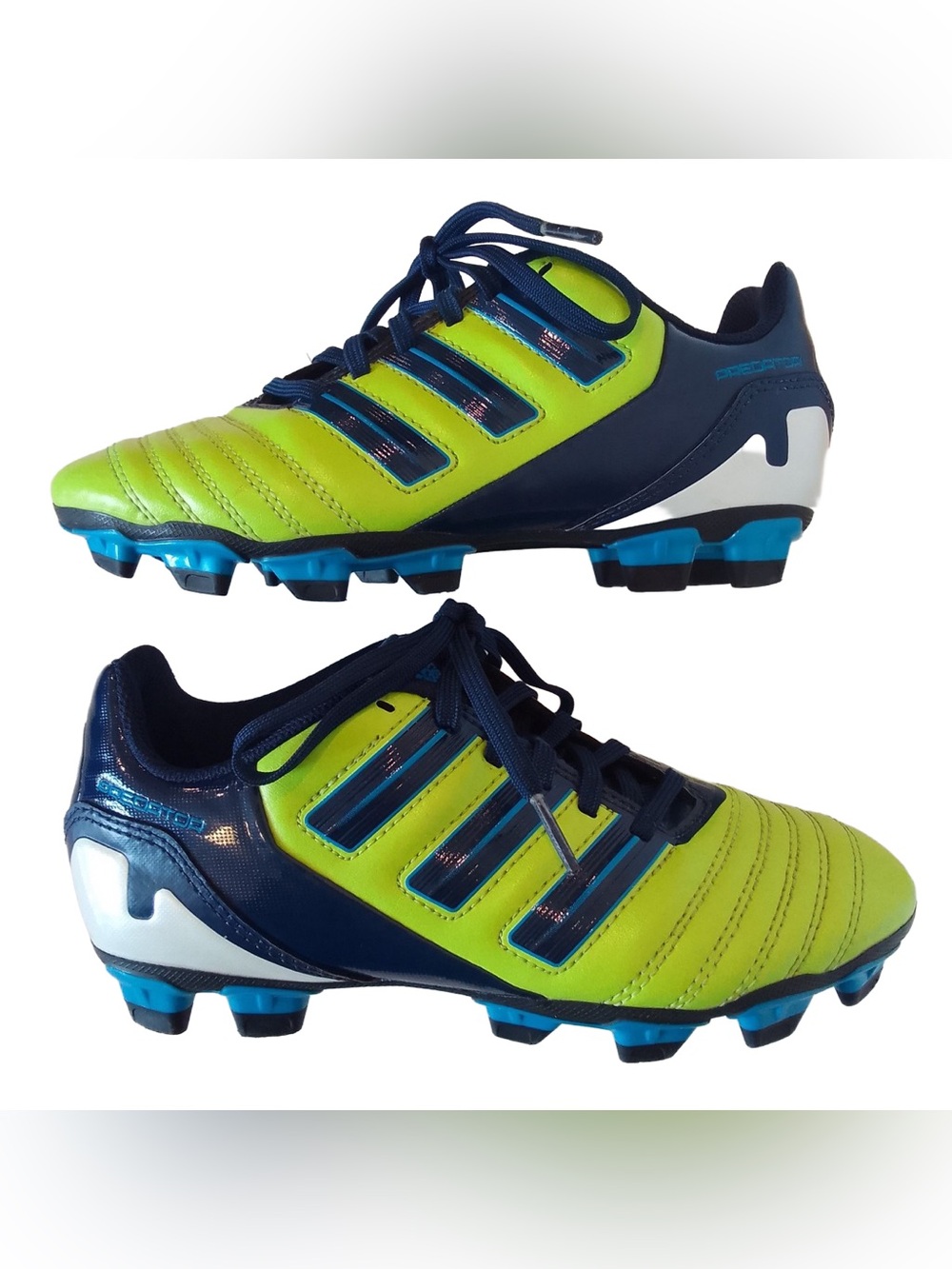 RARE Adidas AdiPower Predator TRX FG Soccer Cleats Great Used Size 2.5 Youth